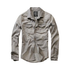 Brandit Riley Denim Shirt grey - L