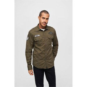 Brandit Luis Vintageshirt olive - L