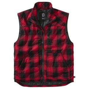 Brandit Lumber Vest red/black - 5XL