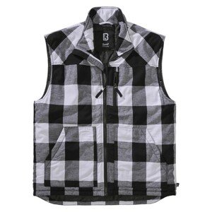 Brandit Lumber Vest white/black - 3XL