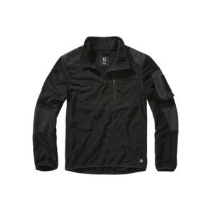 Brandit Fleece Troyer Ripstop black - XL