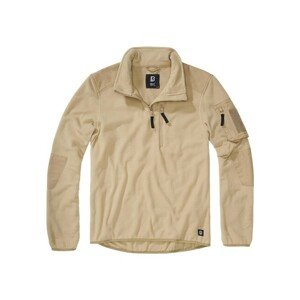 Brandit Fleece Troyer Ripstop camel - 5XL