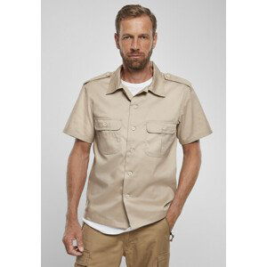 Brandit Short Sleeves US Shirt beige - 5XL