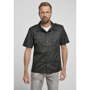 Brandit Short Sleeves US Shirt black - 3XL