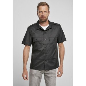 Brandit Short Sleeves US Shirt black - 4XL