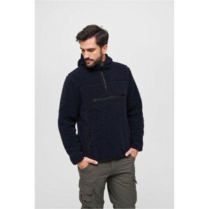 Brandit Teddyfleece Worker Pullover Jacket navy - 5XL