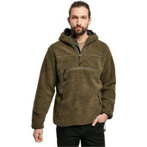 Brandit Teddyfleece Worker Pullover Jacket olive - M