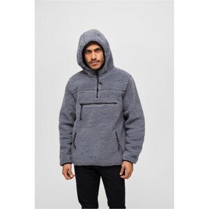 Brandit Teddyfleece Worker Pullover Jacket anthracite - S