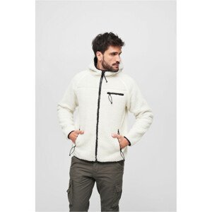 Brandit Teddyfleece Worker Jacket white - L