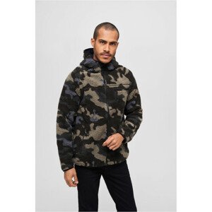 Brandit Teddyfleece Worker Jacket darkcamo - L