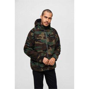 Brandit Teddyfleece Worker Jacket woodland - L