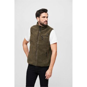 Brandit Teddyfleece Vest Men olive - 3XL