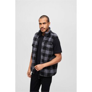 Brandit Teddyfleece Vest Men black/grey - L