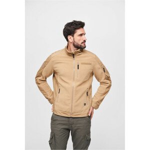 Brandit Fleecejacket Ripstop camel - 5XL