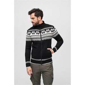 Brandit Cardigan Norweger black - L