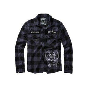 Brandit Motörhead Checkshirt black/grey - M