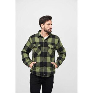 Brandit Lumberjacket black/olive - 4XL