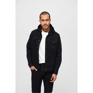 Brandit Cradock Denim Sweat Jacket black/black - 4XL