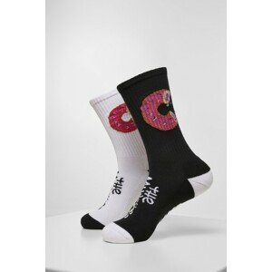 Cayler & Sons Munchies Socks 2-Pack black/white - 43–46