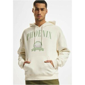 DEF Left Circular Print Hoody offwhite - M