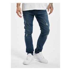 Urban Classics Hoxla Slim Fit Jeans dark blue - 32/32