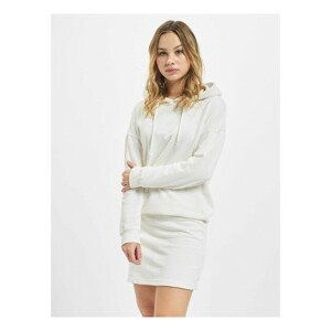 DEF Organic Cotton Hoody Dress offwhite - L