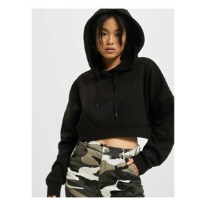 DEF Cropped Hoody black - S