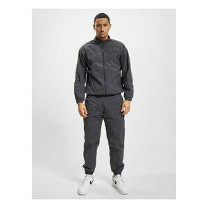 DEF Elastic plain track suit grey - M