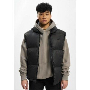 DEF Puffer Vest black - L