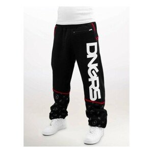 Dangerous DNGRS Crosshair Sweatpants Jet black - S