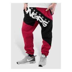 Dangerous DNGRS Sweat Pants red - M