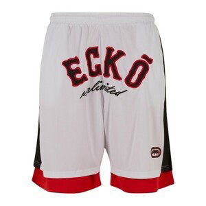 Ecko Unltd. Shorts BBALL white/red - 3XL