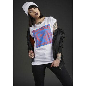 Urban Classics Ladies Loud and Clear Tee white - S