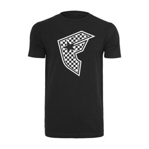 Urban Classics Checker Badge Tee black - S