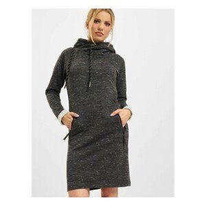 Urban Classics Easton Hoody Dress black - XS