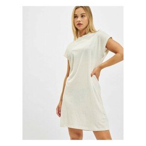 Urban Classics Vosburg T-Shirt Dress offwhite - XS