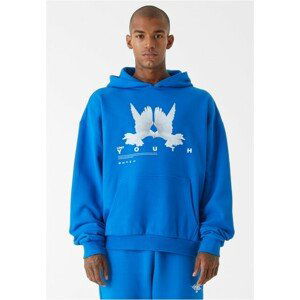 Urban Classics LY HOODIE "DOVE cobalt blue - M