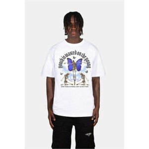 Urban Classics LY TEE "BUTTERFLY white - XL