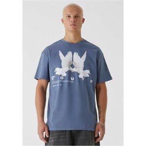 Urban Classics LY TEE "DOVE vintageblue - XS