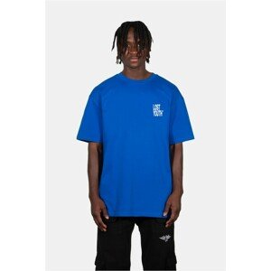 Urban Classics LY TEE "LIFE IS SHORT cobalt blue - S