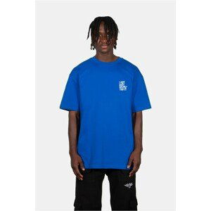 Urban Classics LY TEE "LIFE IS SHORT cobalt blue - XL