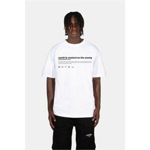 Urban Classics LY TEE ''INFLUENCED'' white - XS