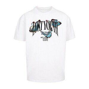 Urban Classics LY TEE- BUTTERFLY V.1 white - XXL