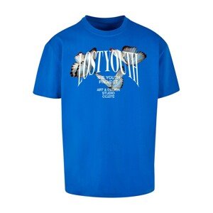 Urban Classics LY TEE- BUTTERFLY V.1 cobalt blue - XL