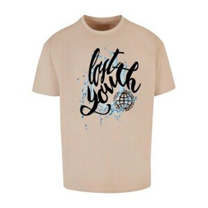 Urban Classics LY TEE - WATER V.1 wet sand - M