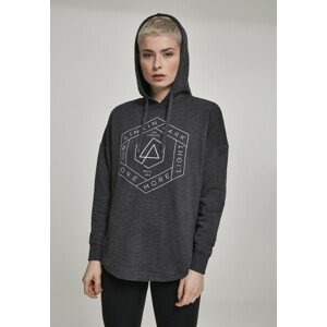 Mr. Tee Ladies Linkin Park OML Oversize Hoody charcoal - L