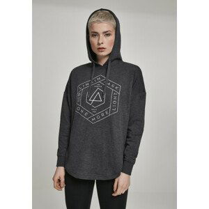 Mr. Tee Ladies Linkin Park OML Oversize Hoody charcoal - XS