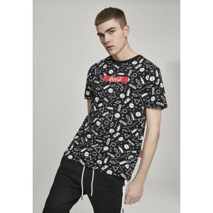 Mr. Tee Coca Cola AOP Box Logo Tee black - XS