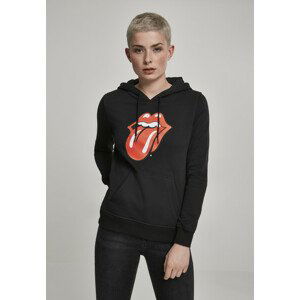 Mr. Tee Rolling Stones Tongue Ladies Hoody black - XS