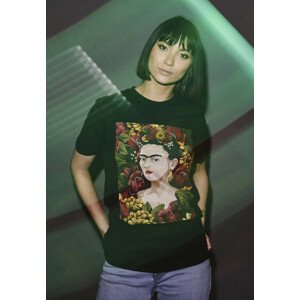 Mr. Tee Ladies Frida Kahlo Portrait Tee black - L